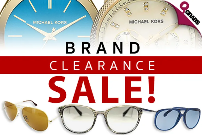 From QR119, Get Designer Quality for Less with Our Brand Name Clearance Sale on Sunglasses & Watches - Very LIMITED Supply - Options for Men & Women! (Up to QR1221 Value)